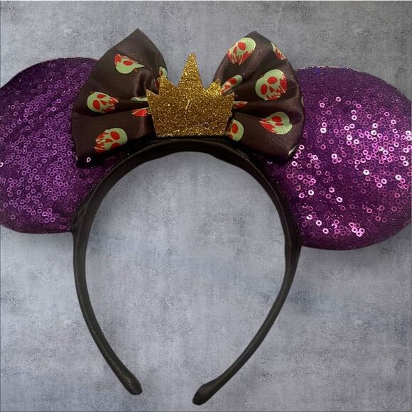 Disney 100th Anniversary Villains 4 Piece Ear Headband Set - Picture 6 of 16
